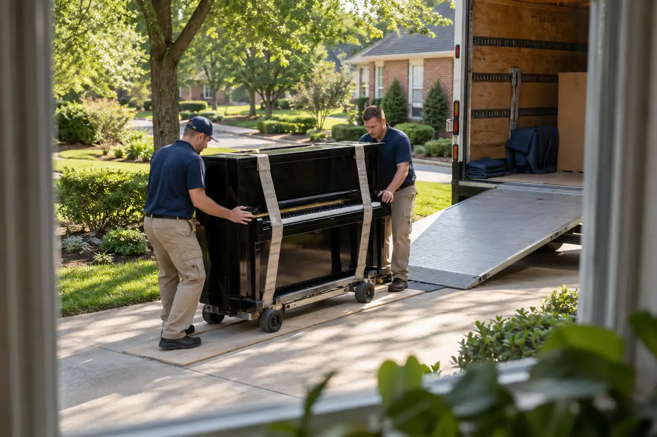 How to Move a Piano Without Scratching the Floor — Nashville, TN 37115